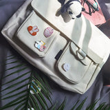 Kukombo Women Fashion Shoulder Bags Multifunction Canvas Crossbody Bag Retro Handbags Travel Shoulder Messenger Bags Leisure Package