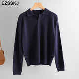 Christmas Gift casual spring autumn thin oversize sweater pullovers Women basic loose square neck cashmere sweater female knit jumper
