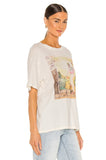 Kukombo Elton John Goodbye Yellow Brick Road White Tees For Women Loose Summer Oversized Tshirts Ladies Chic Femme Vestidos