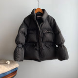 Christmas Gift Winter Spring Warm Vest 2021 Korean Loose Coat Thickening Before Short and Long Waist Cotton Waistcoat Women Puffer Jacket