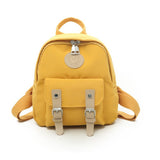 Kukombo Backpack Women Small Teenage School Bag Fashion New High Quality Zipper Female Backpacks Double Belt Mini Shoulder Bags Travel