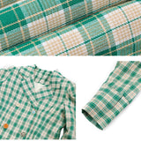 Kukombo  Spring Plaid Oversized Blazer Women Single Breasted Lace Up Mid-length Suit Jacket Ladies High Quality Outerwear