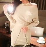 Christmas Gift NEW Women Dress Knitted Dresses Long Maxi Oversize Dresses Knitting Robe Vestidos Elastic Bodycon Women Summer Sexy Slim Dresses