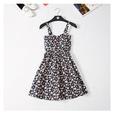 Christmas Gift Marwin New Coming Off Shoulder Ruffle Dot summer Dress women white strap chiffon beach Boho party sexy dresses vestido furits