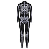 Halloween Kukombo New Halloween Scary Cosplay Costumes For Kids Skeleton Bodysuit Devil Vampire Carnival Party Clothing Skull Dress Jumpsuit