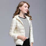 Christmas Gift Winter down jacket women coat warm Ultralight Hooded Jackets Long Sleeve Parka quilted coats Body warmer puffer jacket oversize