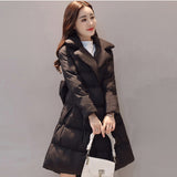 Christmas Gift New Women Parkas Winter Jacket Warm Thicken Long Cotton Padded Parkas Causal Female Outerwear chamarras de mujer para invierno