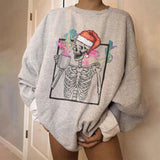 Christmas Gift Christmas tops pullover  women's jacket streetwear pullover sweatshirt vintage 2021 women clothing oversized sweatshirts y2k met