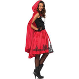 Halloween Kukombo Little Red Riding Hood Costume Adult Cosplay Dress Fancy Party Nightclub Queen Fantasia Carnival Fairy Halloween Cosplay Costume
