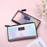 Kukombo 2021 New Laser Women Wallets Fashion Long Zipper Female Coin Purse Money Bag Credit Card Holder Ladies Clutch2