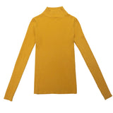 Christmas Gift Marwin New-coming Autumn Winter Tops Turtleneck Pullovers Sweaters Primer shirt long sleeve Short Korean Slim-fit tight sweater