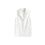 Kukombo Casual Blazer Suit Sets Women Office Elegant Yellow Jacket Pants Suit Spring Oversize Blazer Female Suit