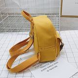Kukombo Backpack Women Small Teenage School Bag Fashion New High Quality Zipper Female Backpacks Double Belt Mini Shoulder Bags Travel