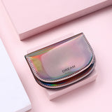 Kukombo 2022 New Fashion Laser Women Wallet Girl Coin Purse