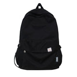 Kukombo New Waterproof Nylon Women Backpack Female Travel Bag Backpacks Schoolbag for Teenage Girls Solid Color Bookbag Mochila Bookbag