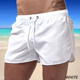 Pocket Swimming Shorts for Men Swimwear Male Swimsuit Swim Trunks Summer Bathing Beach Wear Surf Beach men's summer pants