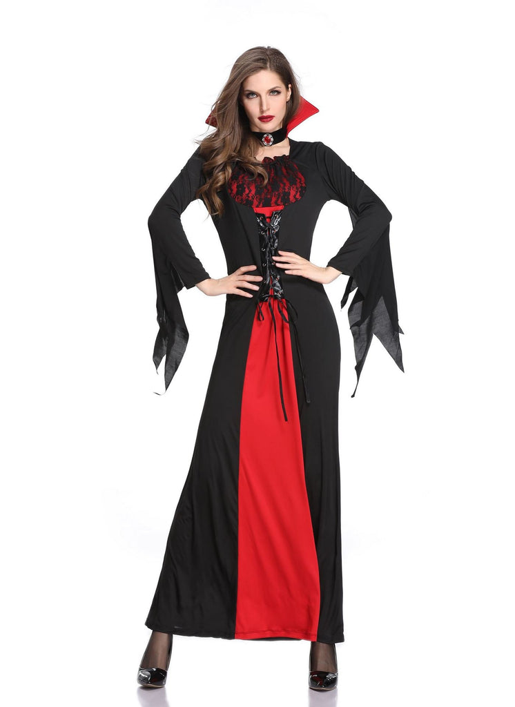 Halloween Kukombo Halloween Costume Queen Dress Ampare Costume Easter Adult Female Vampire Devil Costume