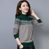 Christmas Gift New Autumn Women Knitted Sweater Pullover Cashmere Turtleneck Sweater Long Sleeve Casual Sweater Female Jumper Pull Femme P216