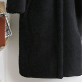 Christmas Gift Brand Design Big Collar Teddy Bear Jacket Women Winter 2021 Thick Warm Fur Coat Oversized Overcoats Ladies Chic Street Outerwear