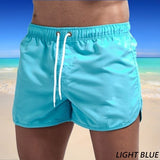 Pocket Swimming Shorts for Men Swimwear Male Swimsuit Swim Trunks Summer Bathing Beach Wear Surf Beach men's summer pants