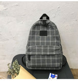 Kukombo Fashion Girl College School Bag Casual New Simple Women Backpack Striped Book Packbags for Teenage Travel Shoulder Bag Rucksack