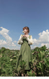 Kukombo Hstar Gothic Lolita Dress Harajuku Fashion Cosplay Dress Japanese Soft Sister Style Green Dress Cute Girl Kawaii Princess
