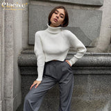 Kukombo Fashion Gray Office Women'S Pants 2022 Elegant Loose High Waist Trousers Ladies Casual Pleated Full Length Female Pants