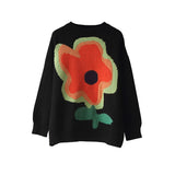 Christmas Gift Aproms Trendy 2021 Jacquard Pullovers and Sweater Women Winter Knitted Warm Jumper Plus Size Female Street Style Loose Outerwear