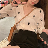 Christmas Gift Autumn Thin Knited Cardigan Women Casual Long Sleeve Korean Style Slim Sweater Female Sun-proof Clothing