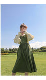Kukombo Hstar Gothic Lolita Dress Harajuku Fashion Cosplay Dress Japanese Soft Sister Style Green Dress Cute Girl Kawaii Princess