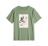 Christmas Gift Hirsionsan Gothic Graphic T Shirt Women 2021 Summer New Oversized Cotton Tees Casual Aesthetic Character Printed O Neck Tops