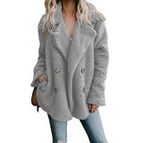 Christmas Gift 2021 Autumn Winter Teddy Coat Women Faux Fur Coat Female Oversized Teddy Jacket Ladies Outerwear Overcoat Thick Warm Plush Coats