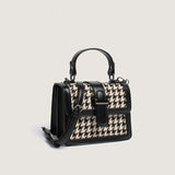 Kukombo New Luxury Designer Bags Women Fashion Chain Crossbody Bags For Women Plaid Handbags Shoulder Bags Messengers Female Bolso Mujer