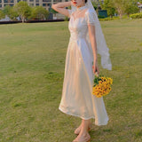 Kukombo  Summer White Victorian Dress Women Hollow Out Designer Elegant Long Fairy Dress Female Evening Wedding Beach Vintage Dress 2022