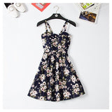 Christmas Gift Marwin New Coming Off Shoulder Ruffle Dot summer Dress women white strap chiffon beach Boho party sexy dresses vestido furits
