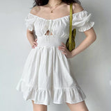 Kukombo Dawn Pastoral Linen Dress