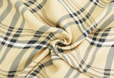 Kukombo Y2K Khaki Plaid Dress