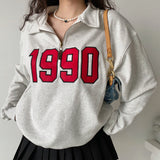 Kukombo 1990s Half Zip Pullover