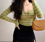 Kukombo Vintage Striped 2-Piece Set