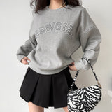 Kukombo NewGirl Fleece Pullover Crewneck