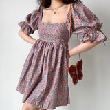 Kukombo Cornelia Pastoral Puff Dress