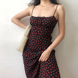 Kukombo Vintage Capsule Rose Midi Dress