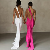 Kukombo Neckline Sophisticated Black Gala Dress