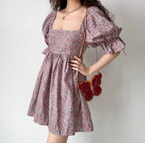 Kukombo Cornelia Pastoral Puff Dress