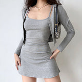 Kukombo Femme Fatale Two-Piece Dress Set
