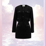 Kukombo Paris Luxe Jacquard Two-Piece Set