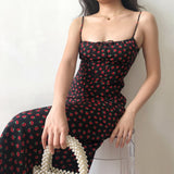 Kukombo Vintage Capsule Rose Midi Dress