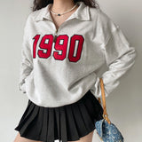 Kukombo 1990s Half Zip Pullover