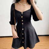 Kukombo French Palace Temperament Dress