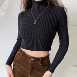 Kukombo Amour Knitted Turtleneck Sweater